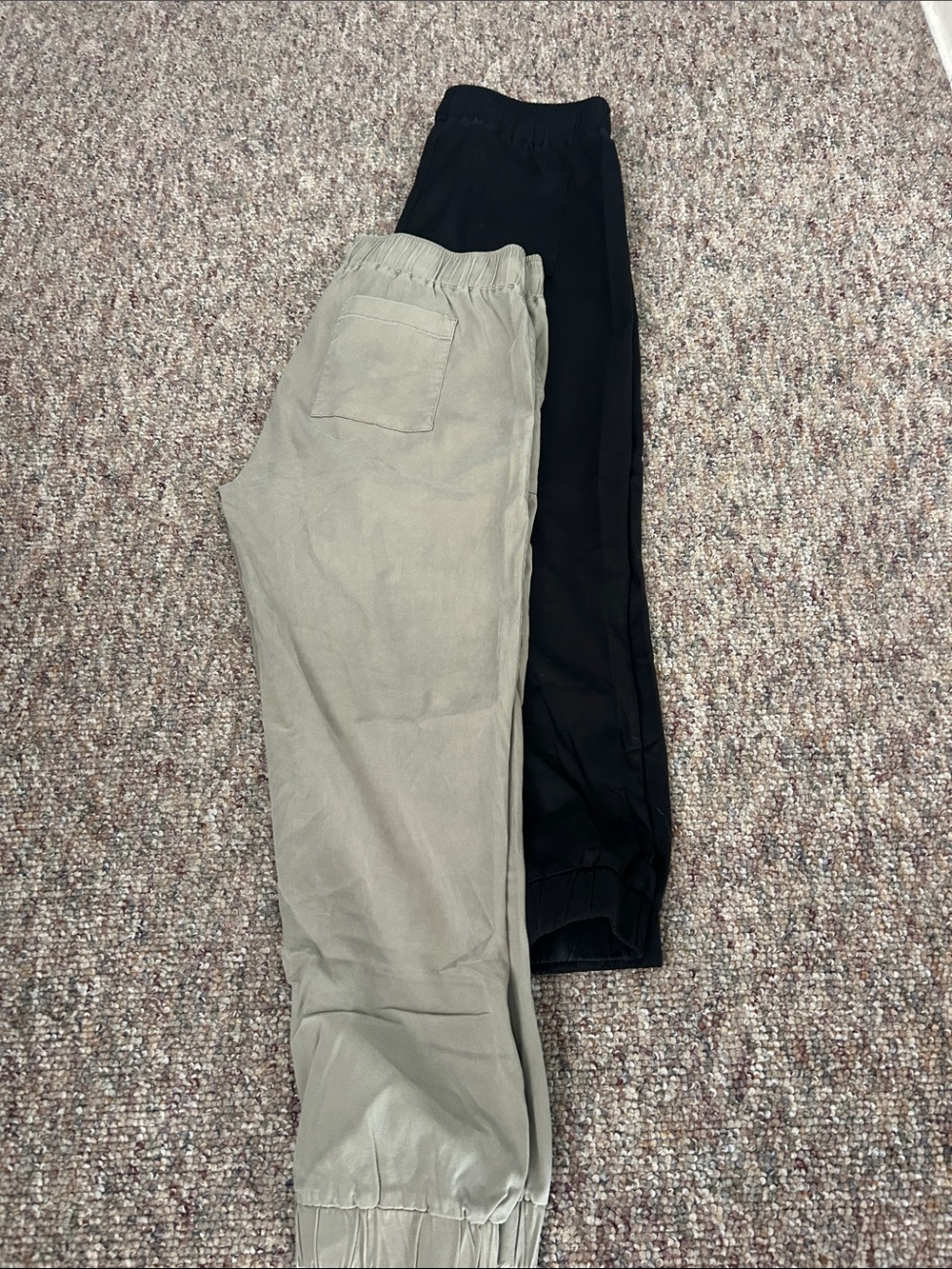 Buffalo David Bitton Drawstring Pants in Khaki - Picture 8 of 8